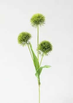 Afloral Artificial Allium Ball Flowers - 26"