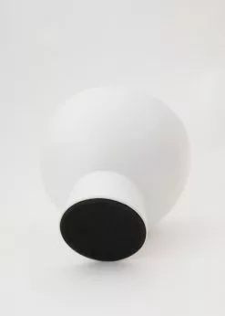 Afloral Large White Ceramic Compote - 6