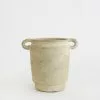 Afloral.com Tuscan Farmhouse Distressed Vase With Handles - 5.5"