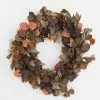 Afloral Fake Earthy Eucalyptus Leaf Wreath - 24" Artificial Plants