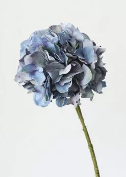 Afloral Blue Hydrangea Silk Flower - 21