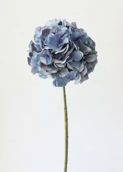 Afloral Blue Hydrangea Silk Flower - 21" Artificial Flowers