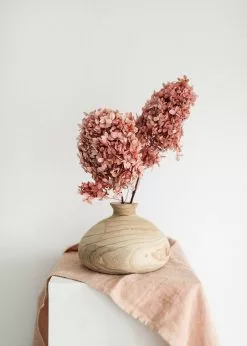 Afloral Natural Unpolished Paulownia Wood Vase - 5.25" Vases