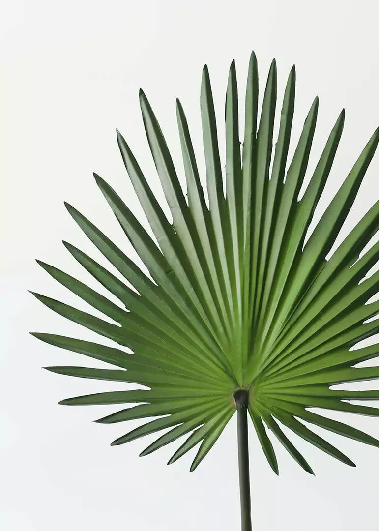 Afloral Artificial Fan Palm Leaf - 30" Artificial Plants