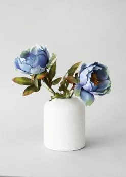 Afloral Vases Speckled White Cylinder Vase - 5.75"