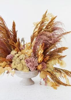 Afloral Dried Flowers Gold Dried Plume Reed Grass - 36-40