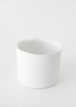 Afloral Petite White Ceramic Votive Holder - 2.25-2.5