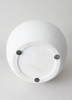 Afloral Vases White Concrete Konos Vase - 10.75