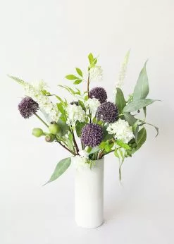 Afloral Cream White Veronica Artificial Flower - 30