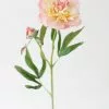 Afloral Soft Apricot Pink Peony Fake Flower - 22"
