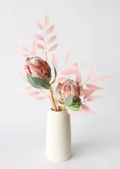 Afloral Fake Smilax Leaves In Pink - 26