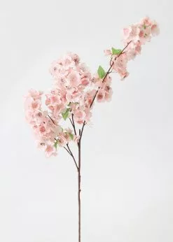 Afloral Artificial Cherry Blossom In Pink - 44"