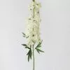 Afloral Artificial Flowers Delphinium Silk Flower In Cream - 36.5"
