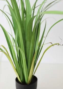 Afloral Fake Reed Grass Plant In Pot - 33"