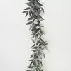 Afloral Artificial Plants Artificial Italian Ruscus Leaf Garland - 6'