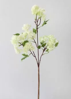 Afloral Cream Artificial Bouvardia Flower Branch - 32" Artificial Flowers