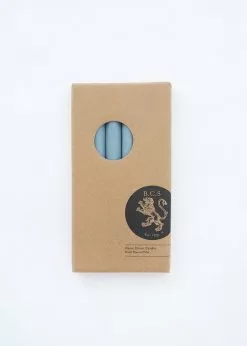 Afloral Tools & Accents Pack Of 6 Soft Blue Taper Candles - 9.5