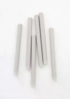 Afloral Pack Of 6 Taper Candles In Skylight - 9.5" Tools & Accents