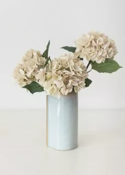 Afloral Beige Artificial Hydrangea Flower - 19