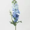 Afloral Blue Fake Larkspur Delphinium - 35" Artificial Flowers