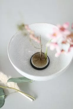 Afloral Brass Pin Frog With Rubber Sleeve - 2