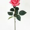 Afloral Real Touch Rose In Watermelon Pink - 20.5" Artificial Flowers