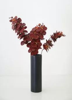 Afloral Artificial Flowers Burgundy Red Fake Phalaenopsis Orchids - 30
