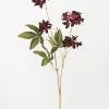 Afloral Burgundy Artificial Viburnum Wildflowers - 37"
