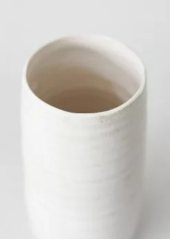 Afloral Neutral Ceramic Waterproof Flower Vase - 11.75" Vases