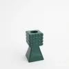 Afloral Emerald Geometric Candle Holder - 3.25" Tools & Accents