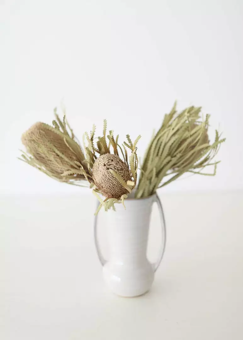 Afloral Bundle Of 2 Dried Banksia Protea Flowers - 12-16"