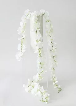 Afloral Artificial Wisteria 3-Strung Hanging Garland - 28-44