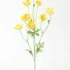 Afloral Artificial Buttercup Flowers In Yellow - 25"