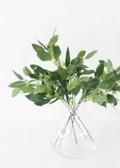 Afloral Artificial Seeded Eucalyptus - 19"