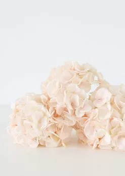 Afloral Oversized Artificial Hydrangea In Blush - 19