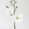 Afloral Silk Magnolia In Cream White - 19"