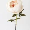 Afloral.com Artificial Flowers Artificial Peony Flower In Ivory - 24"