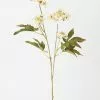 Afloral Cream Artificial Viburnum Wildflowers - 37" Artificial Flowers