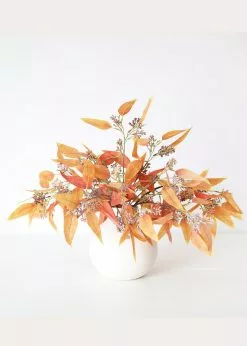 Afloral Fake Terracotta Eucalyptus Leaves - 23