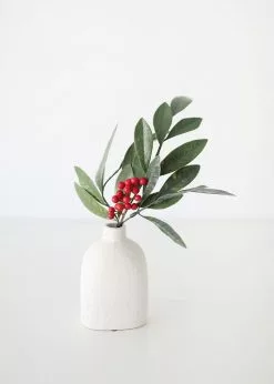 Afloral Fake Outdoor Bay Leaf Pick - 16.5