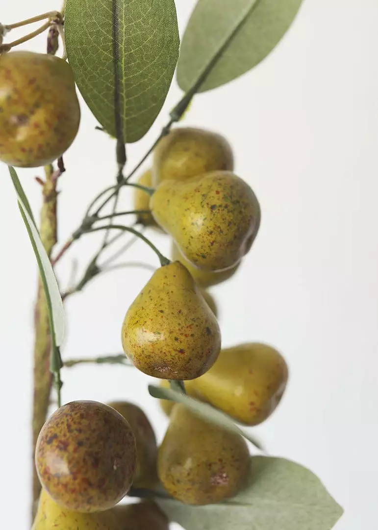 Afloral Artificial Pear Branch - 30" Artificial Flowers