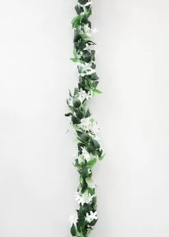 Afloral Artificial Jasmine Tropical Flowers Garland - 50"