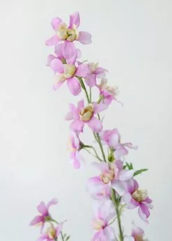 Afloral Artificial Pink Lavender Wild Delphinium - 36.5" Artificial Flowers