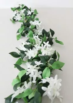 Afloral Artificial Jasmine Tropical Flowers Garland - 50"