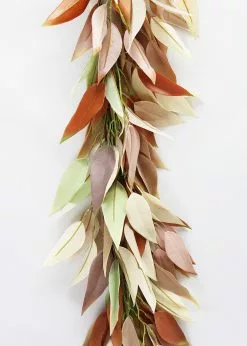 Afloral Artificial Fall Eucalyptus Leaf Garland - 48"