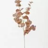 Afloral Artificial Plants Terracotta Artificial Spiral Eucalyptus Leaves - 34"