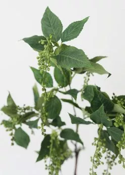 Afloral Artificial Plants Fake Amaranthus And Leaf Branch - 27.5"