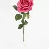 Afloral Artificial Flowers Rose Fake Flowers In Deep Pink - 21.5"