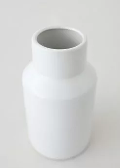 Afloral Everyday Flower Vase In White - 9