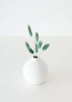 Afloral Sea Blue Dried Bunny Tails - 22-30